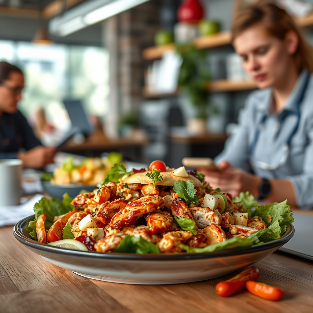 BBQ Chicken Salad - 10 best chicken salad recipes with mayonnaise