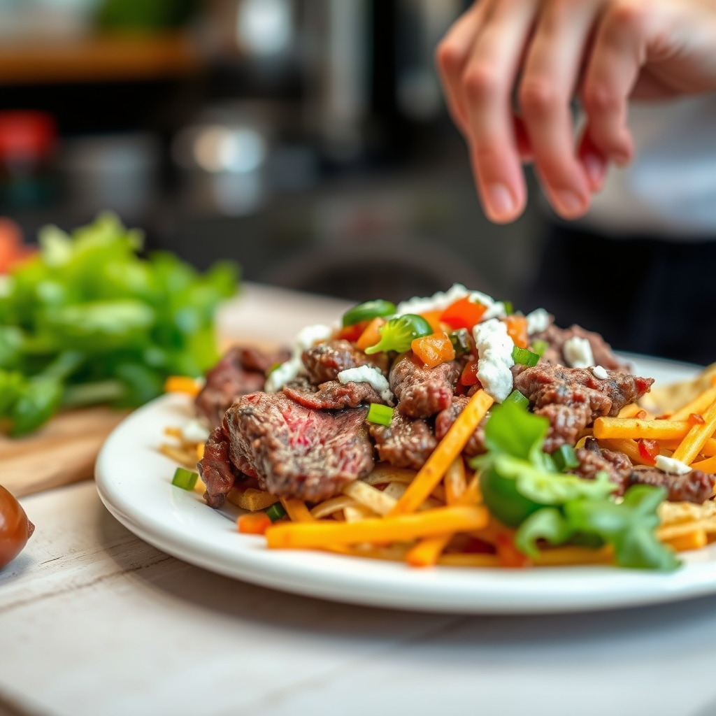 Beef - recipe for nachos supreme