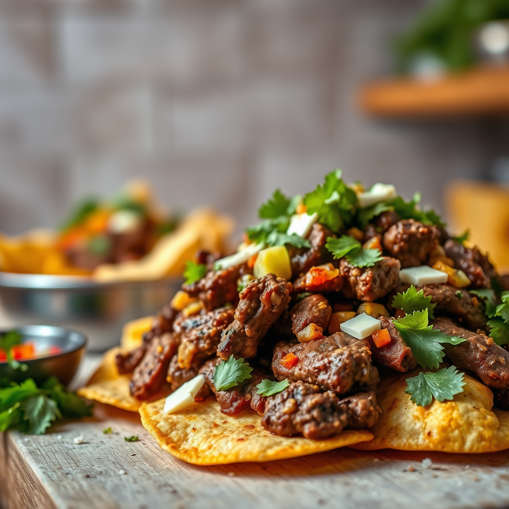 Beef Nachos - nachos recipes with ground beef