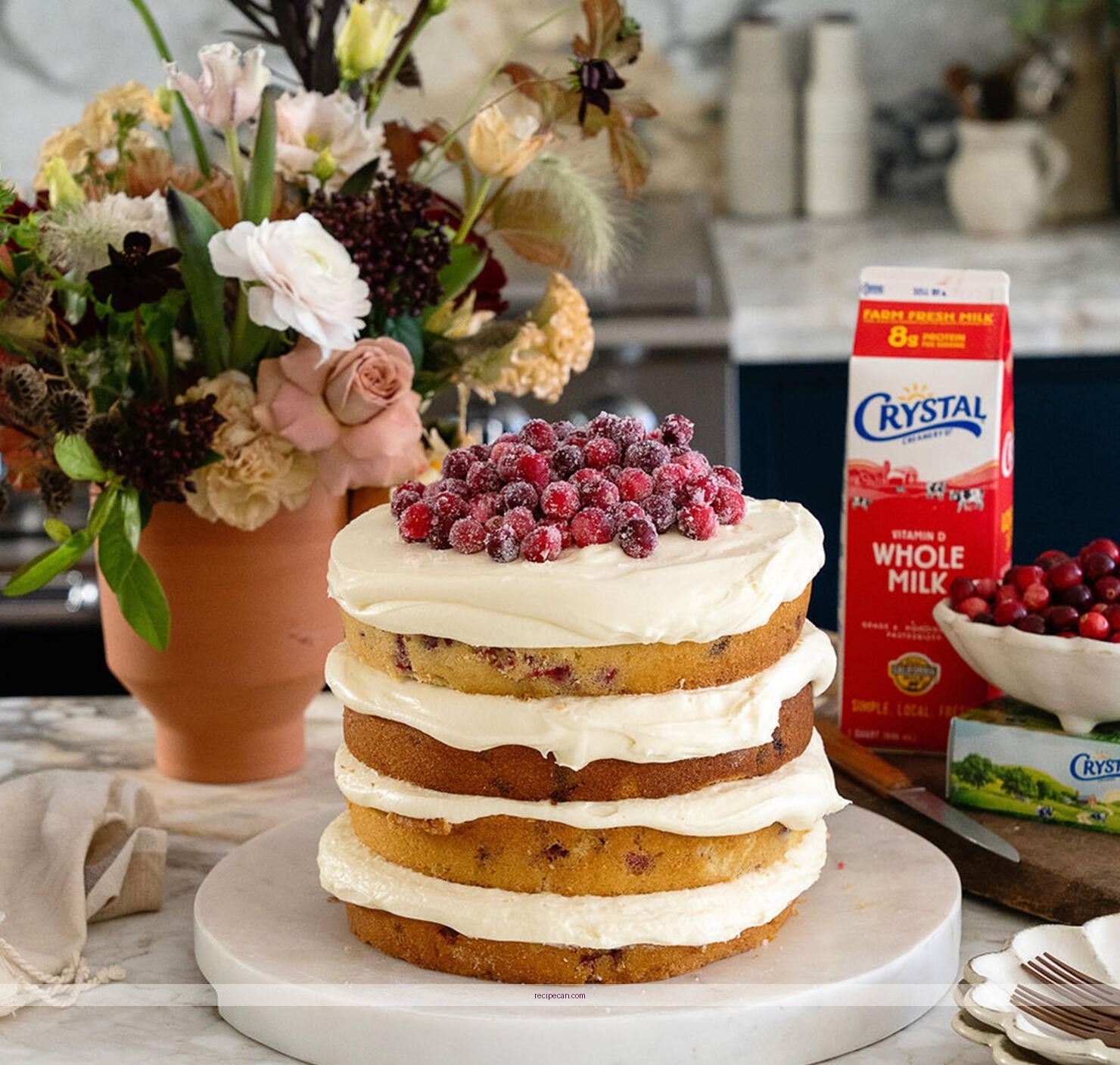 Berry Coffee Cake Ingredients Sour Cream Flour Sugar Berry Coffee Cake Recipe - berry coffee cake recipe sour cream