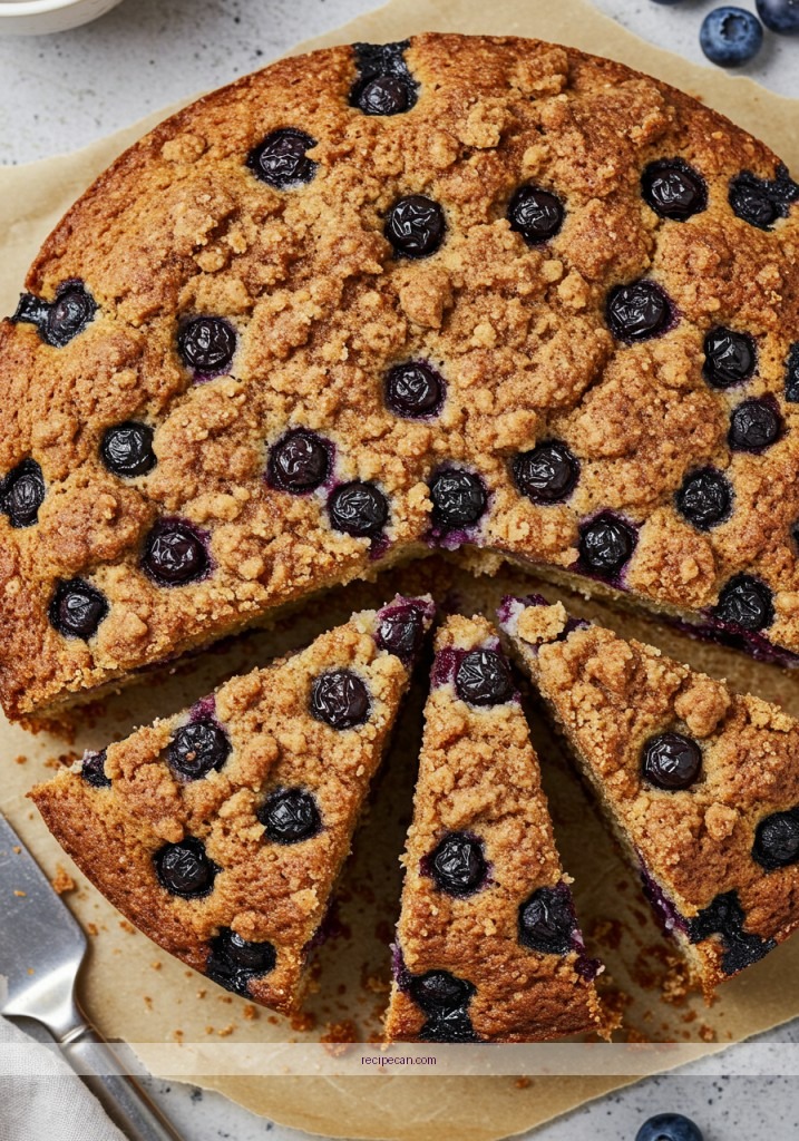 Blueberry Coffee Cake Baking Timer Preparation Blueberry Coffee Cake Recipe - best recipe for blueberry coffee cake