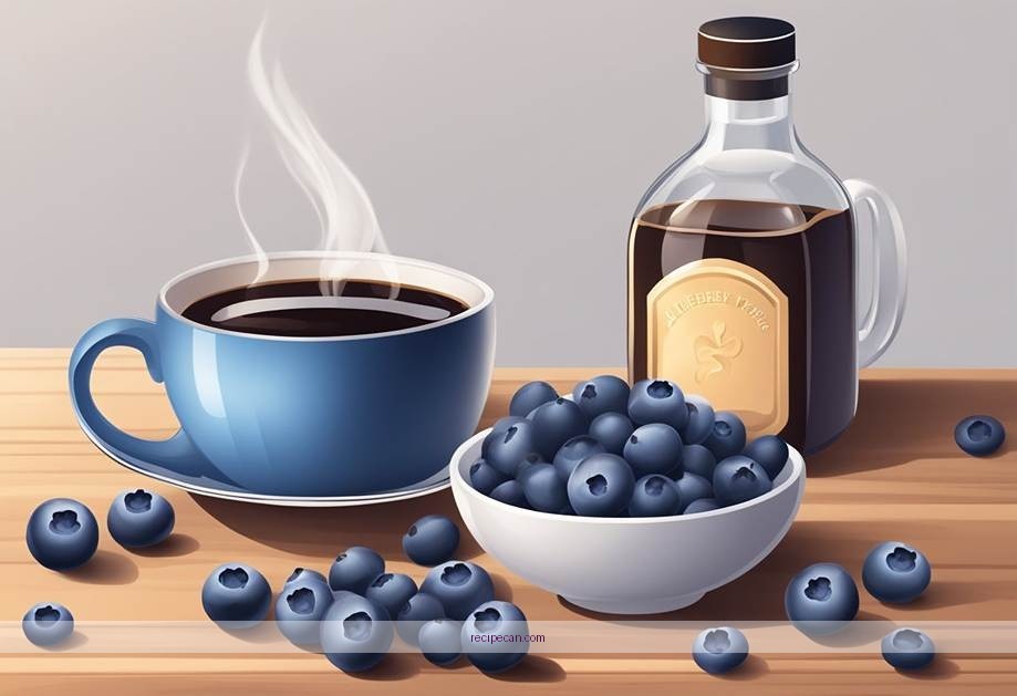 Blueberry Syrup Coffee Guide Ingredients Preparation Expert Making Blueberry Syrup - blueberry syrup recipe for coffee