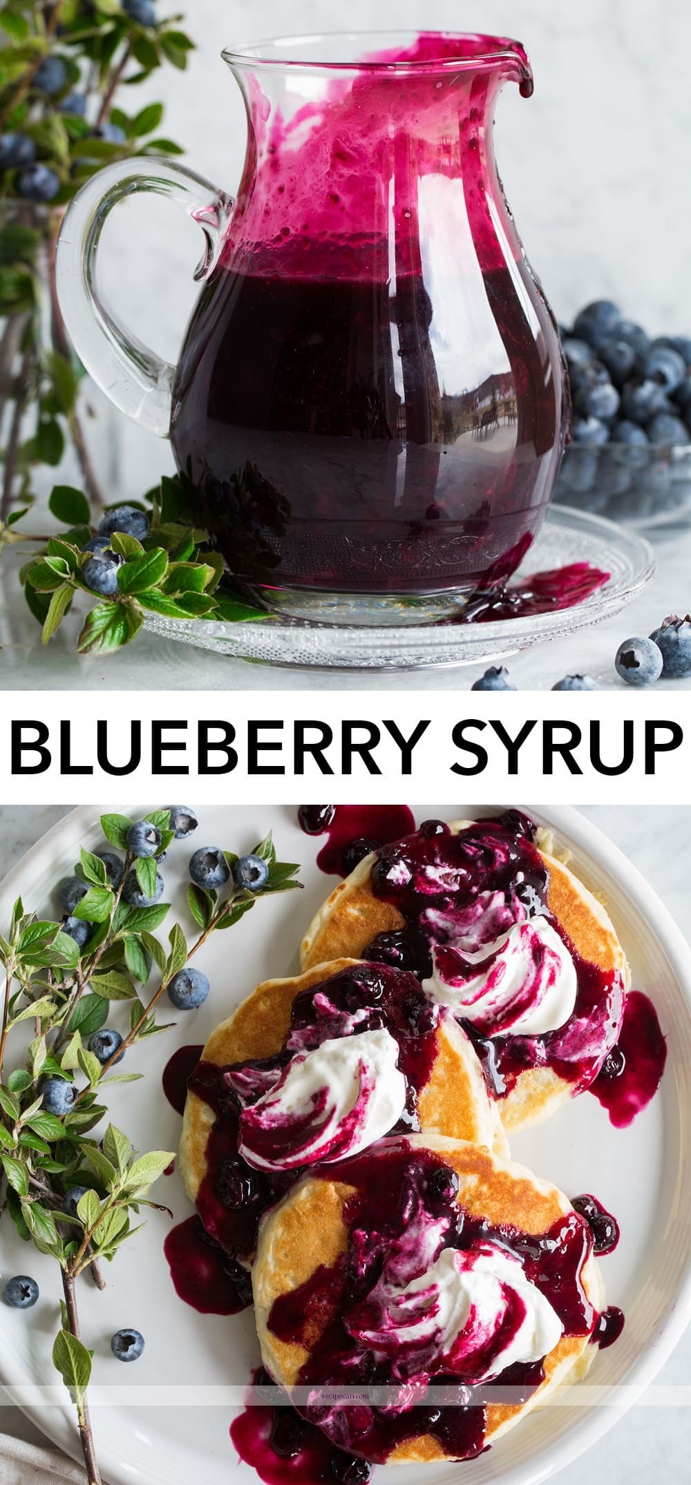 Blueberry Syrup Preparation Step-By-Step Cooking Process Expert Making Blueberry Syrup - blueberry syrup recipe for coffee