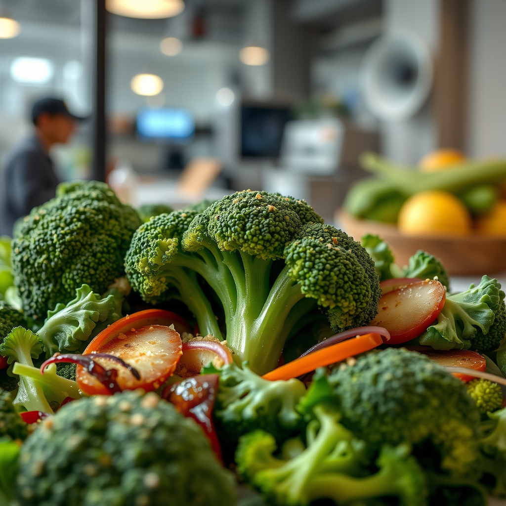 Broccoli Salad - recipe for broccoli salad without mayonnaise