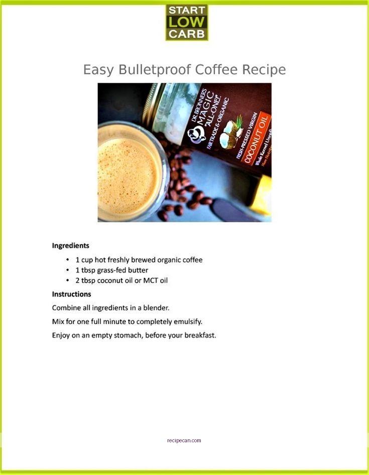 Bulletproof Coffee Preparation Step By Step Ingredients Mixing Easy Recipe Bulletproof Coffee - recipe for bulletproof coffee