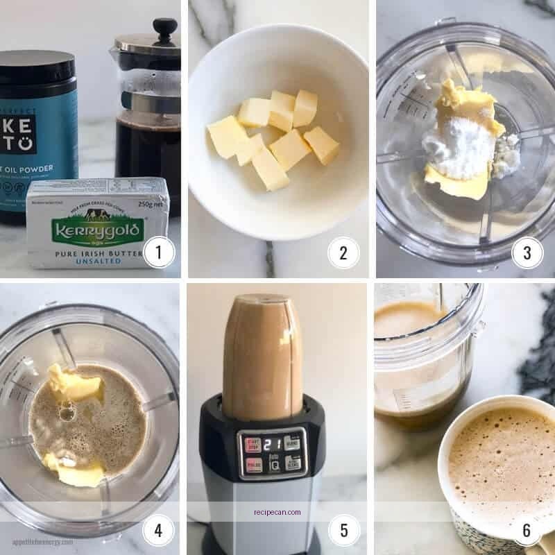 Bulletproof Coffee Recipe Creamy Drink Ingredients - recipe of bulletproof coffee