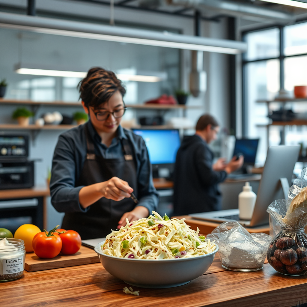 Cabbage - coleslaw recipe with mayonnaise