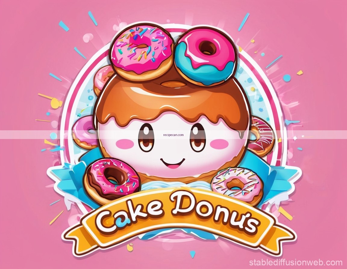 Cake Donuts Logo - cake donuts recipe