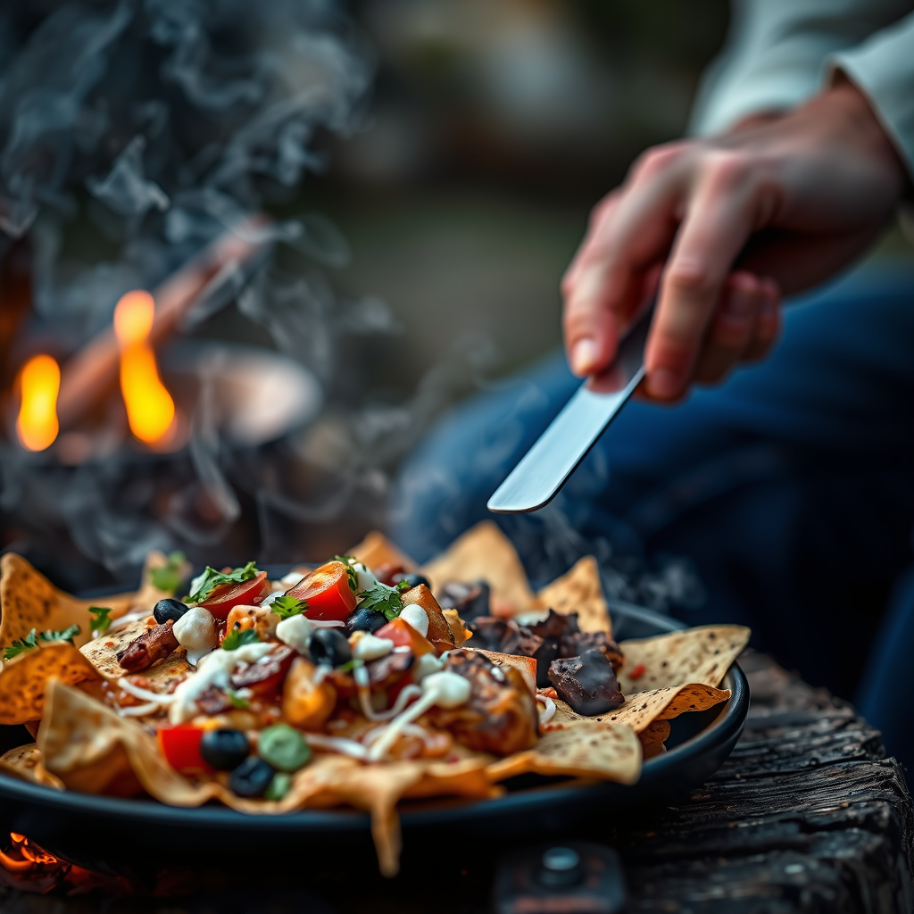 Campfire - campfire nachos recipe