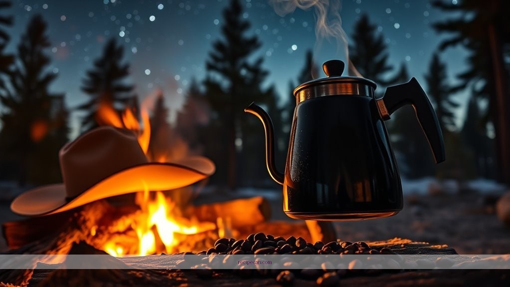 Campfire Coffee Brewing Outdoor Enthusiasts Brewing Cowboy Coffee Protocol - cowboy coffee recipe