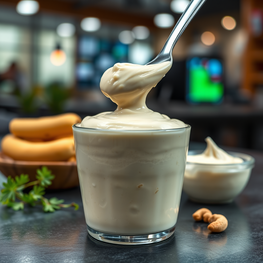 Cashew Cream Mayonnaise - vegan mayonnaise recipes