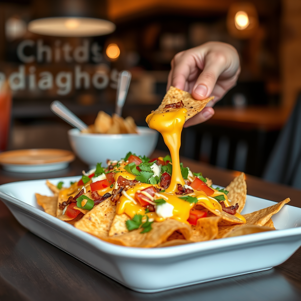 Cheese Nachos - easy nachos recipes