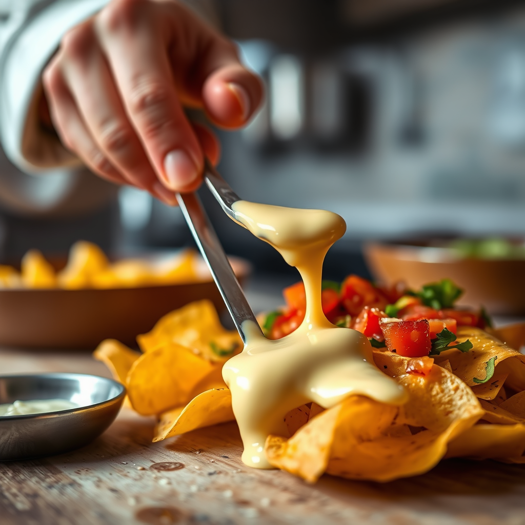Cheese Sauce - nachos and cheese recipe