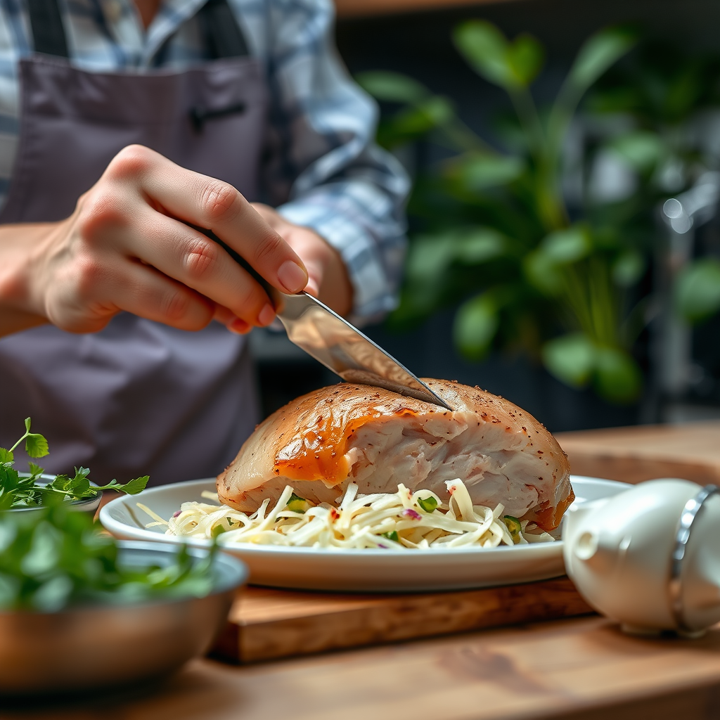 Chicken - chicken salad recipe without mayonnaise