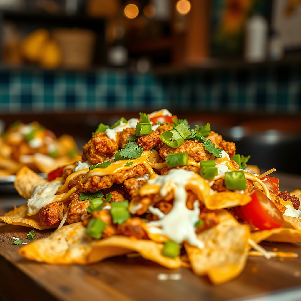 Chicken Nachos - chicken nacho recipes
