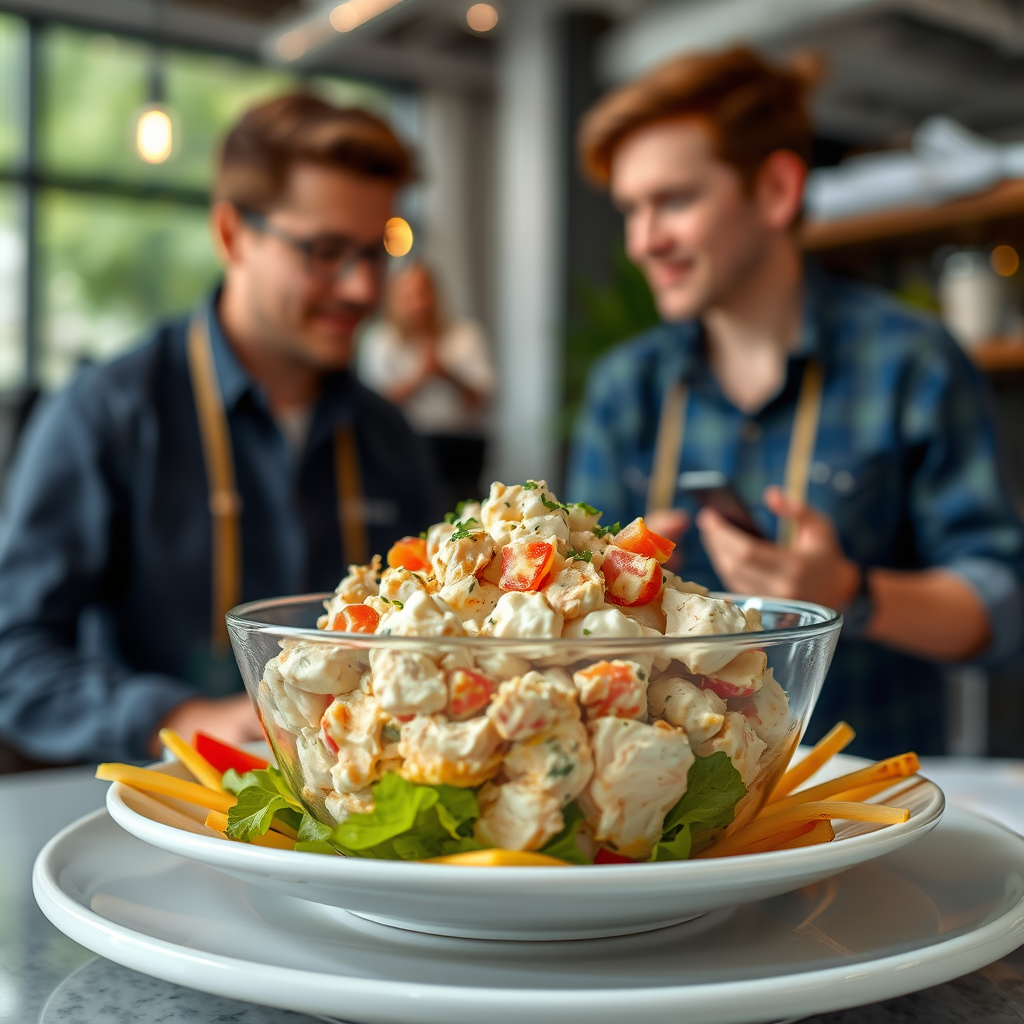 Chicken Salad - recipes with mayonnaise and chicken