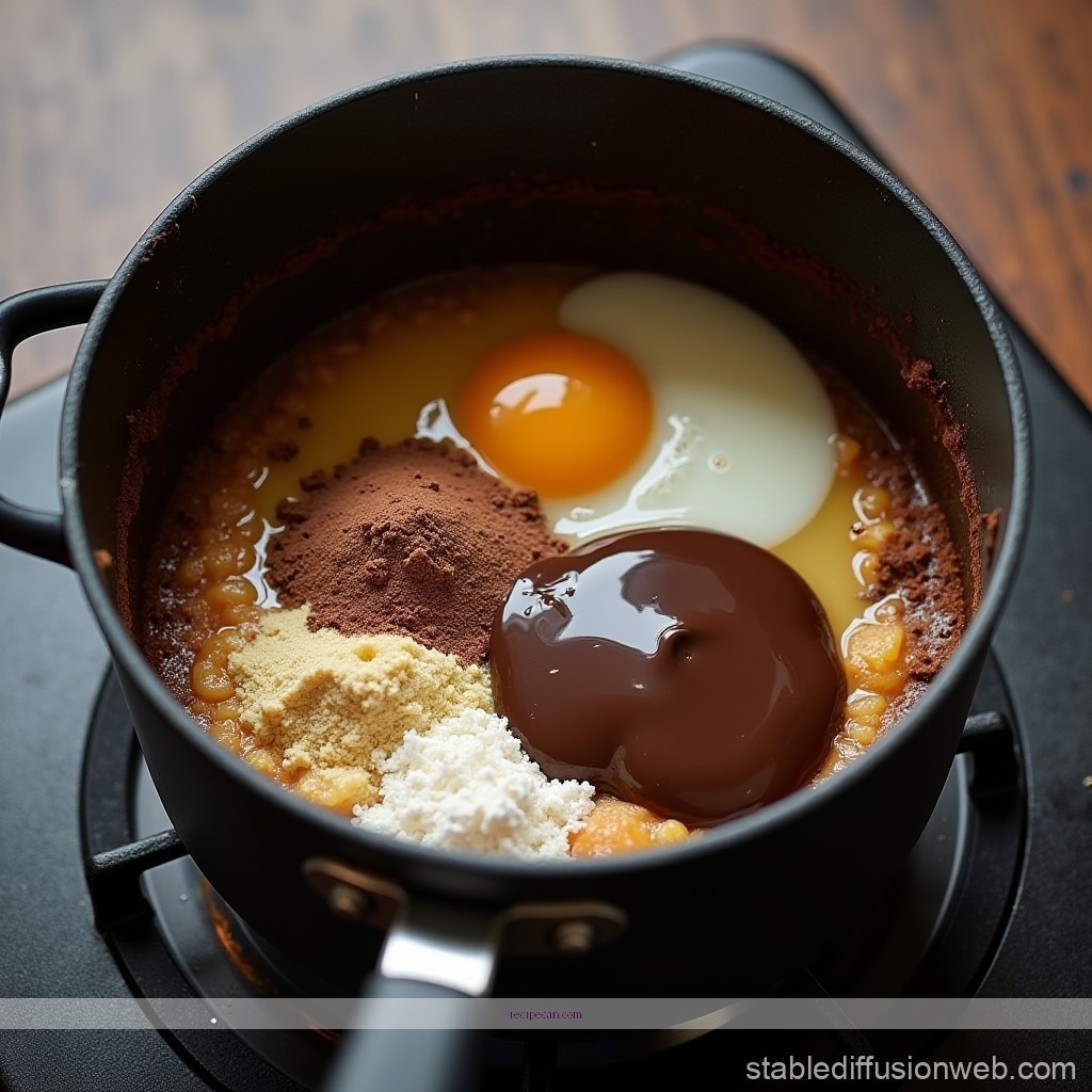 Chocolate Cake Coffee Preparation Step-By-Step Baking Process Expert Safely Making Chocolate - recipe for chocolate cake with coffee