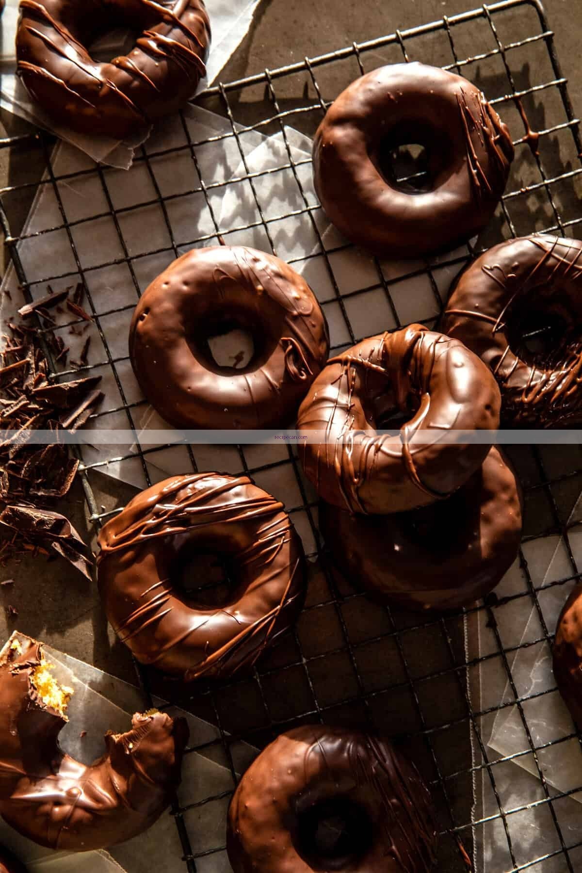Chocolate Frosted Donuts Logo - recipes for donuts homemade