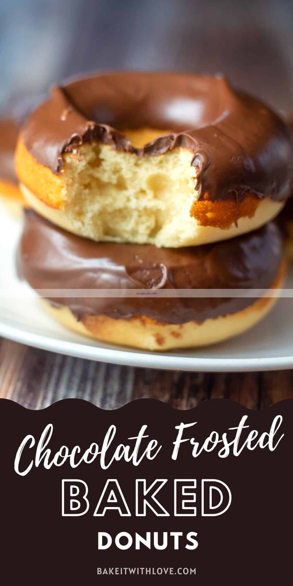 Chocolate-Frosted Donuts Logo - donut recipes