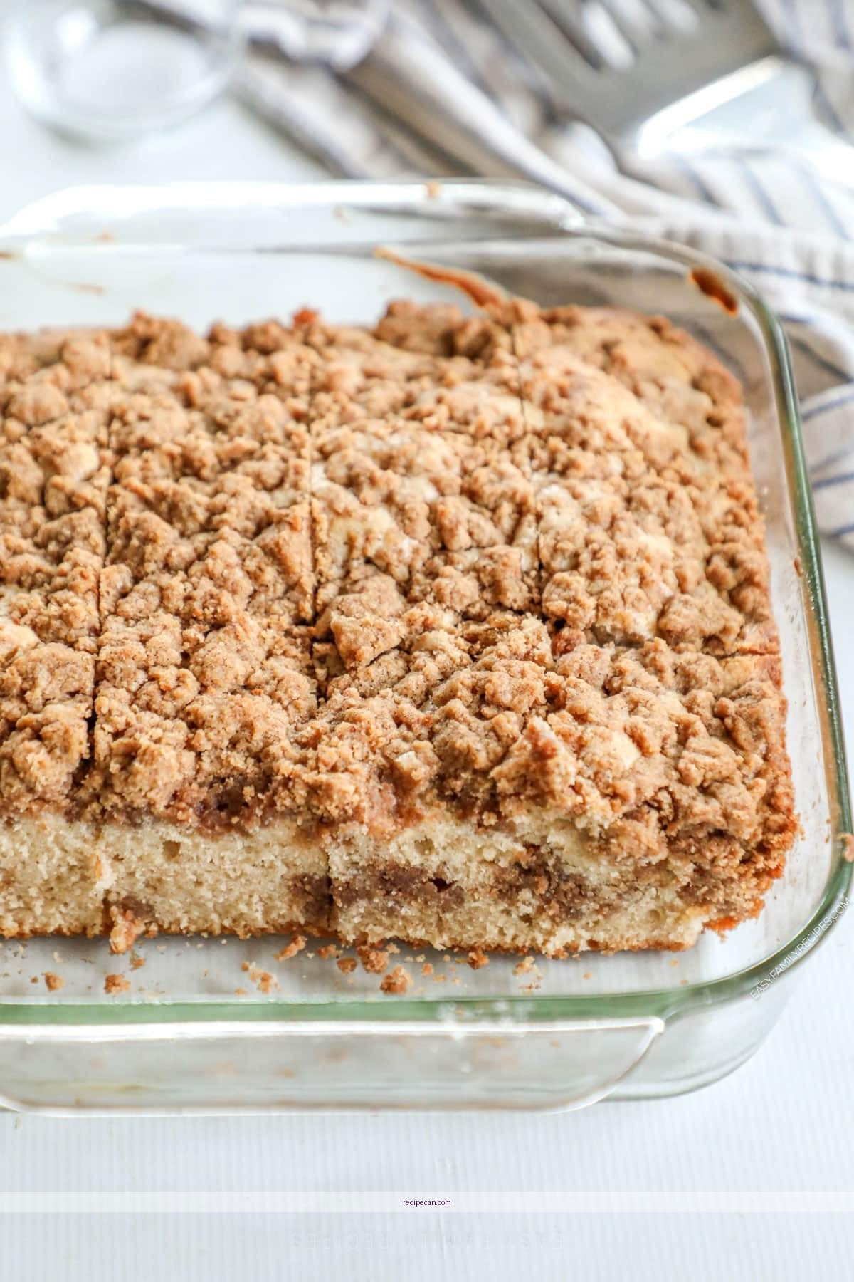 Cinnamon Coffee Cake Baking Process Step-By-Step Ingredients Easy Cinnamon Coffee Cake - easy cinnamon coffee cake recipe