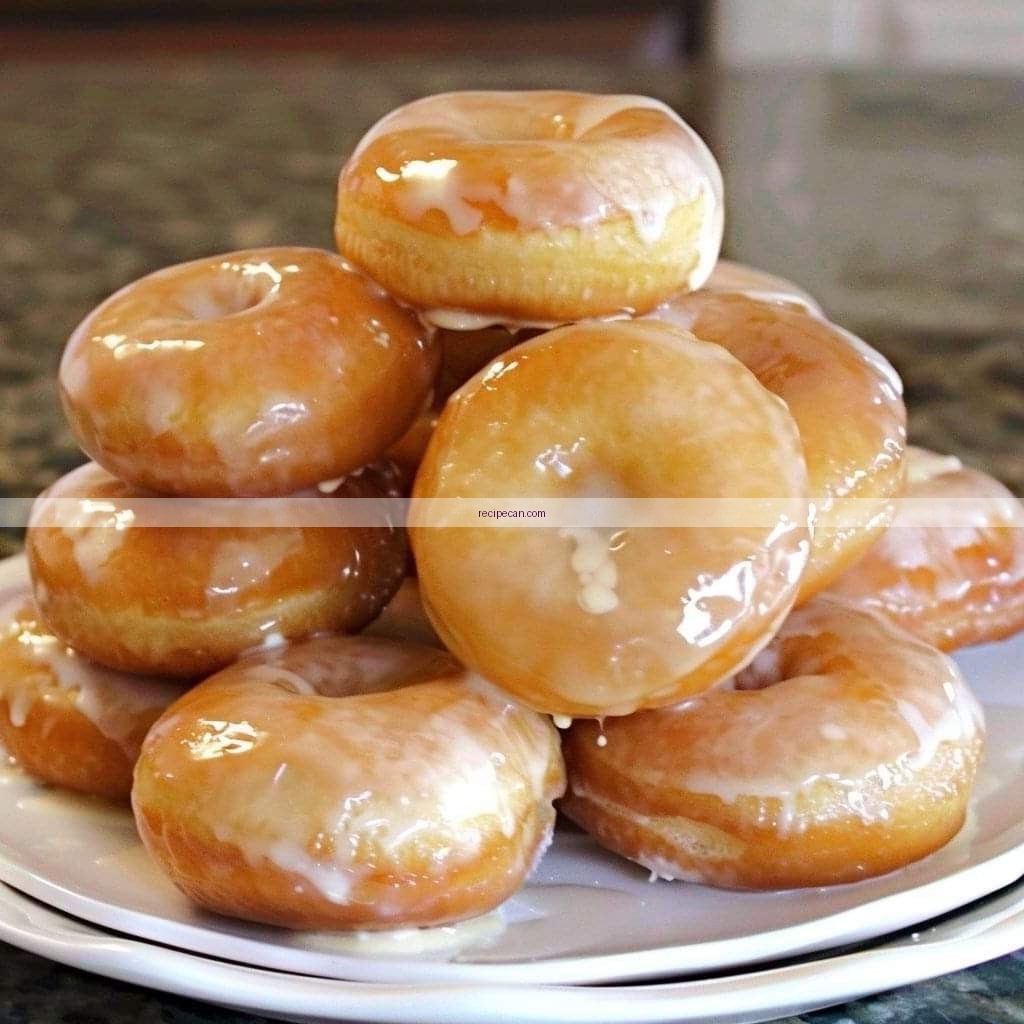 Classic Glazed Donuts Logo - donut recipes for donut maker