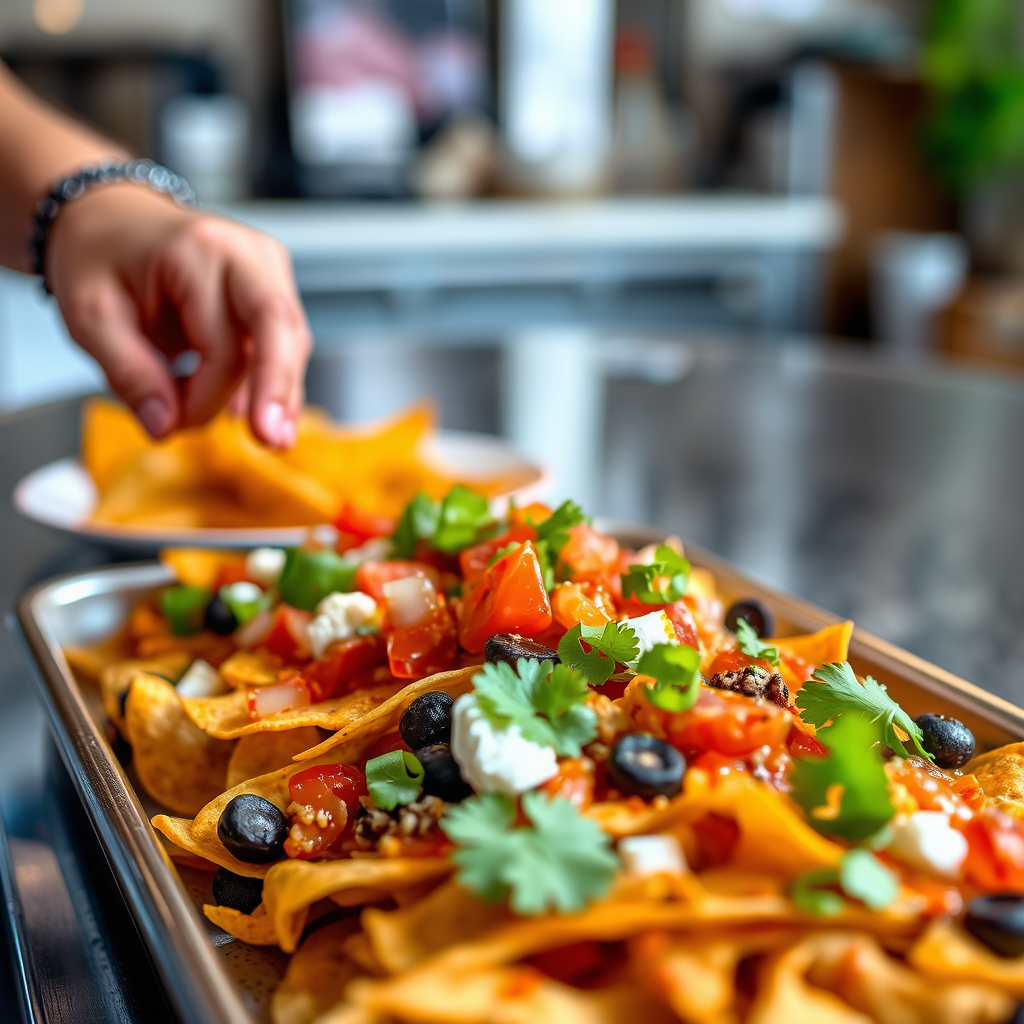 Classic Nachos - sheet pan nachos recipe