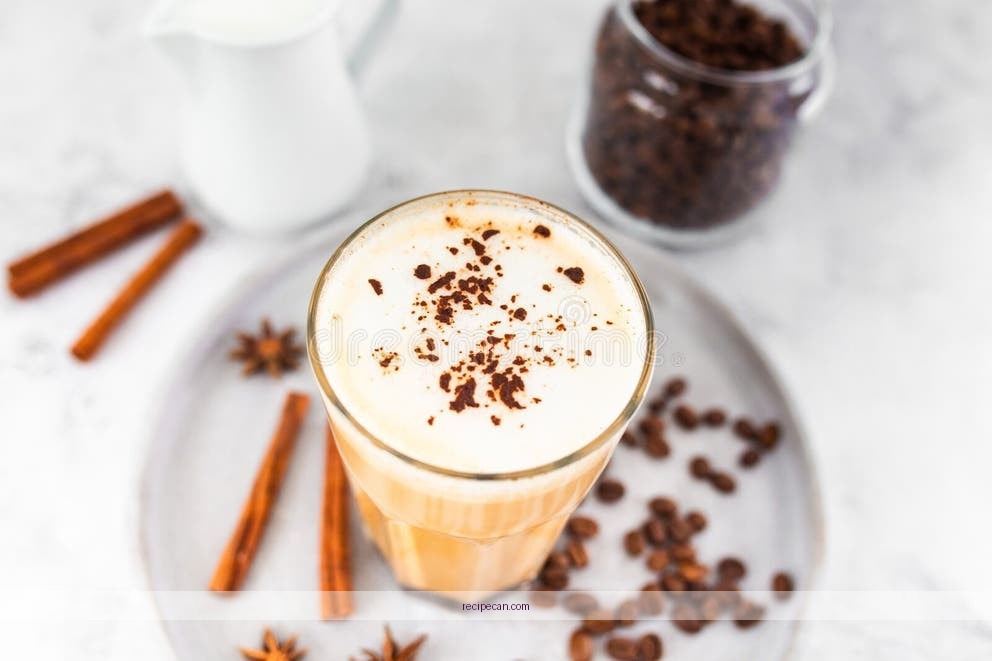 Coffee Beans Milk Sugar Spices Coffee Drink Recipe Book - coffee drink recipe book