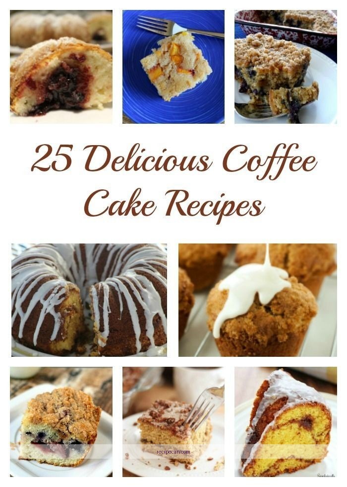 Coffee Cake Baking Process Step-By-Step Ingredients Delicious Coffee Cake Recipes - recipes for coffee cake