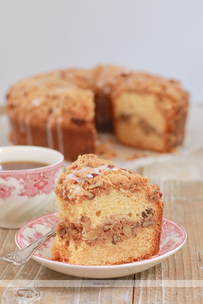 Coffee Cake Baking Process Step By Step Protocol Making Coffee Cake - how to make coffee cake recipe