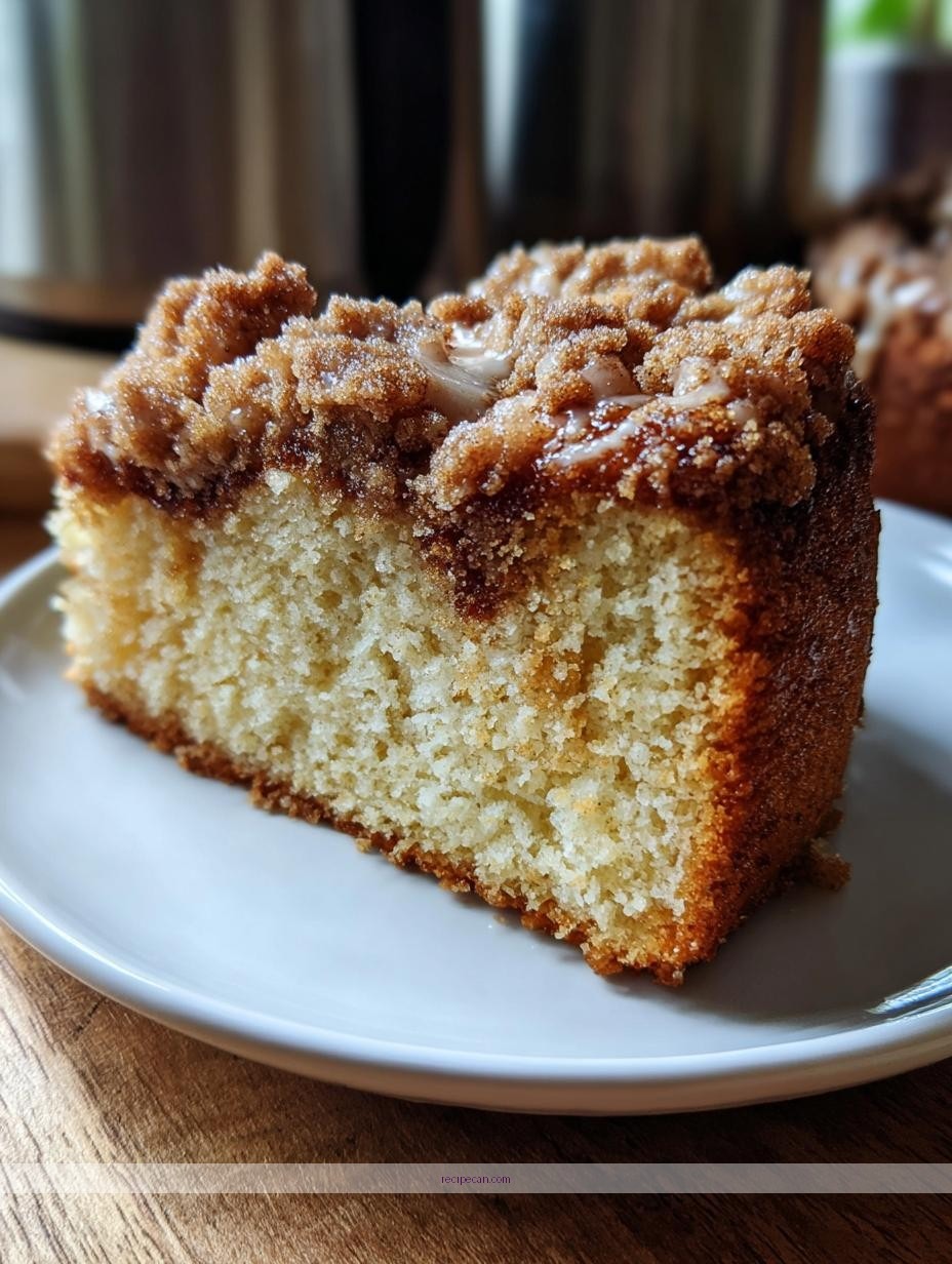 Coffee Cake Baking Timer Preparation Delicious Sour Cream Coffee - recipe sour cream coffee cake