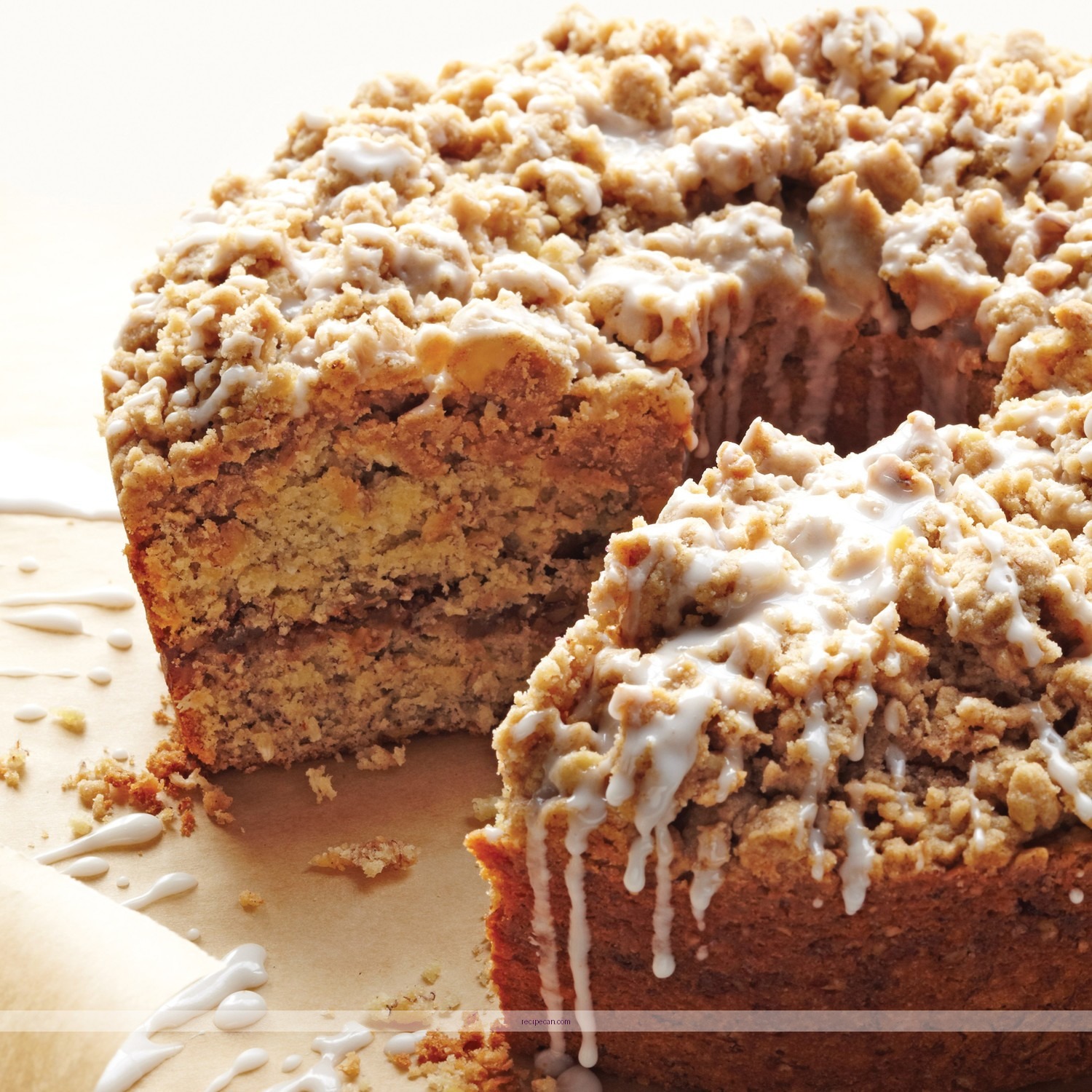Coffee Cake Bundt Pan Baking Time Clock Sour Cream Coffee Cake - recipe sour cream coffee cake bundt