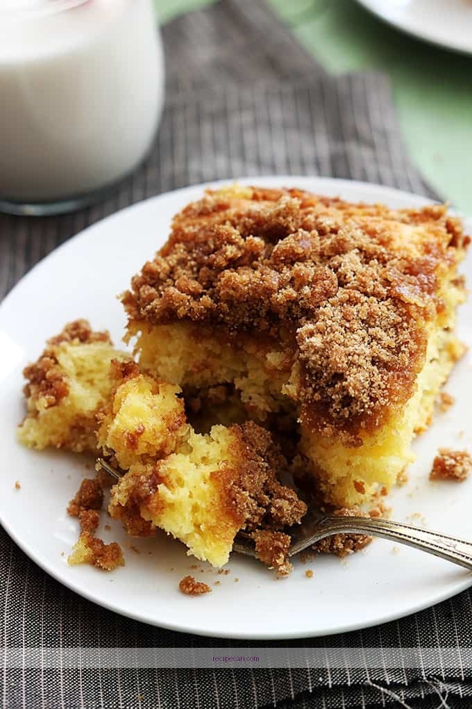 Coffee Cake Ingredients Baking Mix Eggs Sugar Coffee Cake Mix Recipe - coffee cake from cake mix recipe