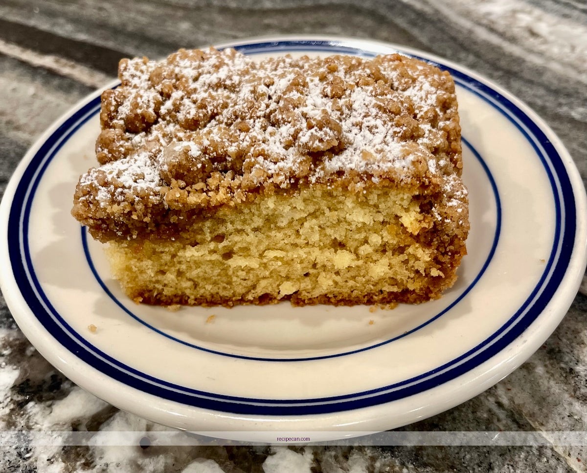 Coffee Cake Slice Ingredients Baking Ever Coffee Cake Recipe - best ever coffee cake recipe