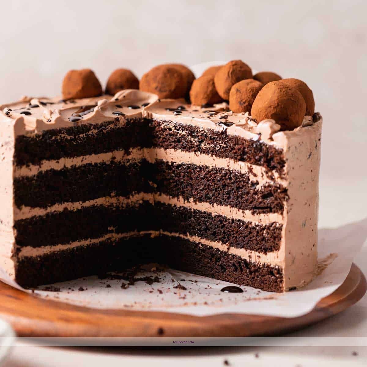 Coffee Chocolate Cake Baking Process Delicious Coffee Chocolate Cake - coffee chocolate cake recipe