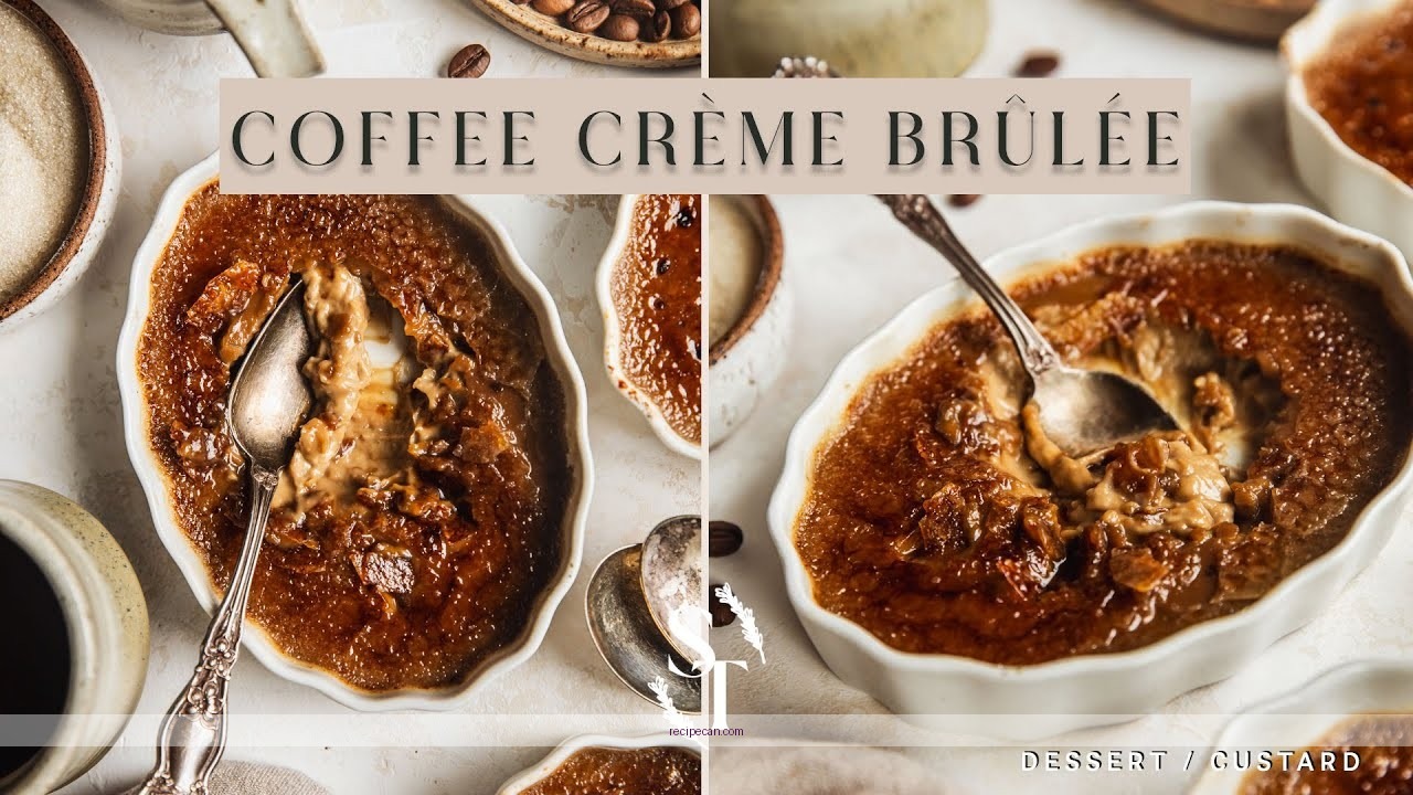 Coffee Crème Brûlée Ingredients Bowl Coffee Crème Brûlée Recipe - coffee creme brulee recipe