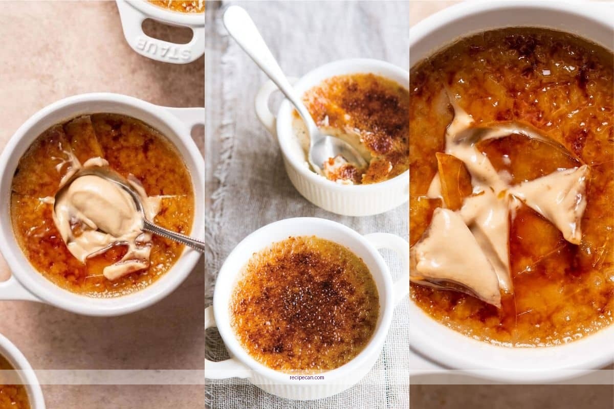 Coffee Crème Brûlée Preparation Step-By-Step Coffee Crème Brûlée Recipe - coffee creme brulee recipe