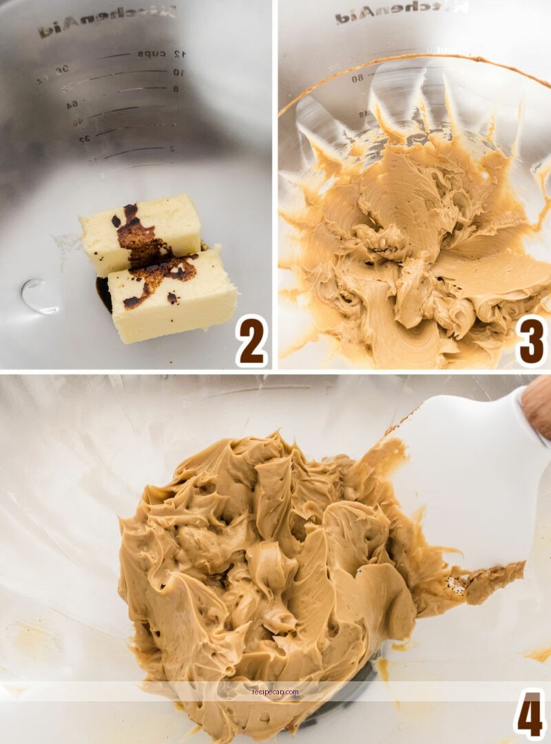 Coffee Frosting Preparation Step-By-Step Mixing Tools Expert Crafting Coffee Frosting - coffee frosting recipe