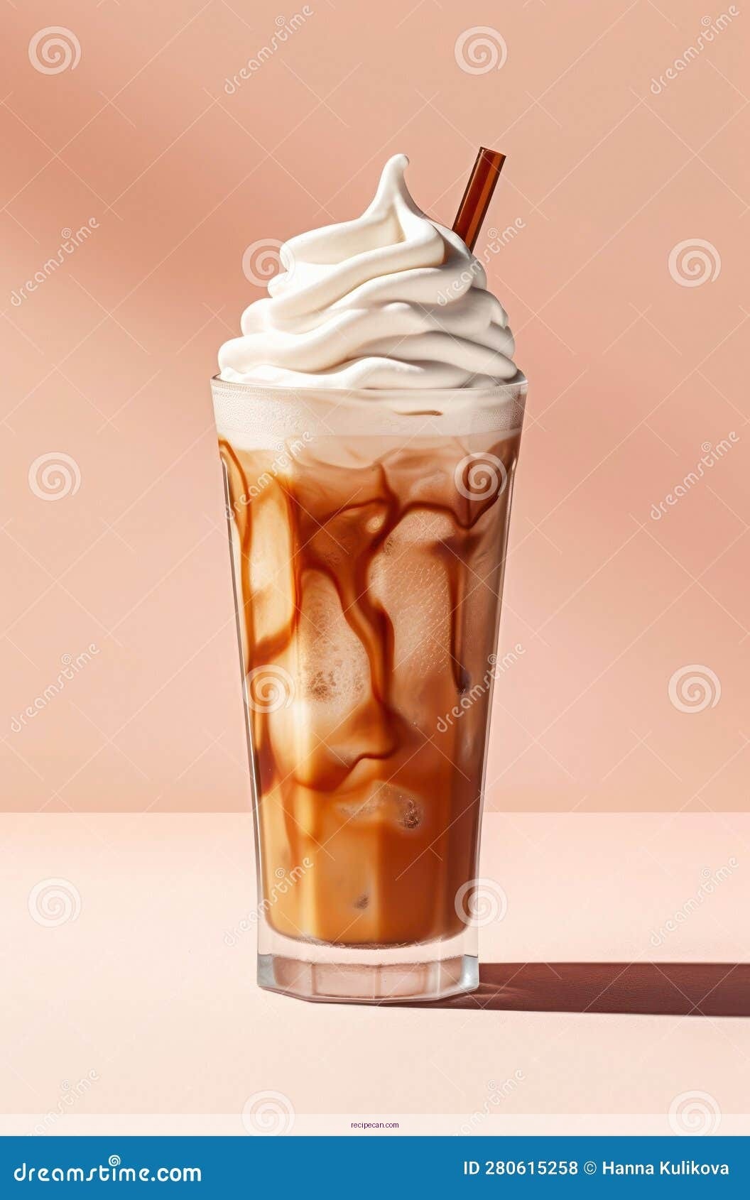 Coffee Ice Cubes Milk Chocolate Syrup Whipped Cream Delicious Frozen Coffee Recipes - frozen coffee recipes