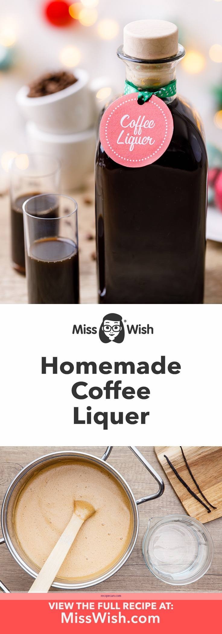 Coffee Liqueur Ingredients Preparation Guide Crafting Coffee Liqueur Protocol - coffee liqueur recipe