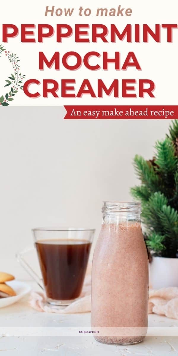 Coffee Lovers Peppermint Mocha Creamer Recipe Homemade Coffee Drink Expert Homemade Peppermint Mocha - peppermint mocha coffee creamer recipe