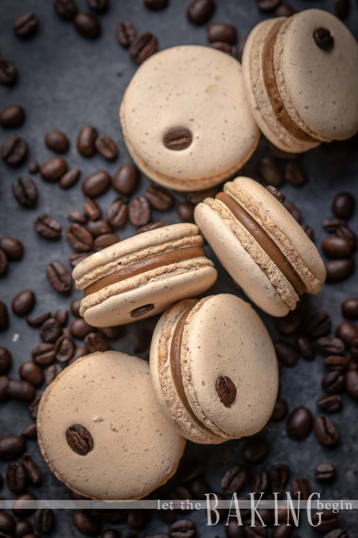 Coffee Macarons Step-By-Step Baking Process Expert Crafting Coffee Macarons - coffee macaron recipe