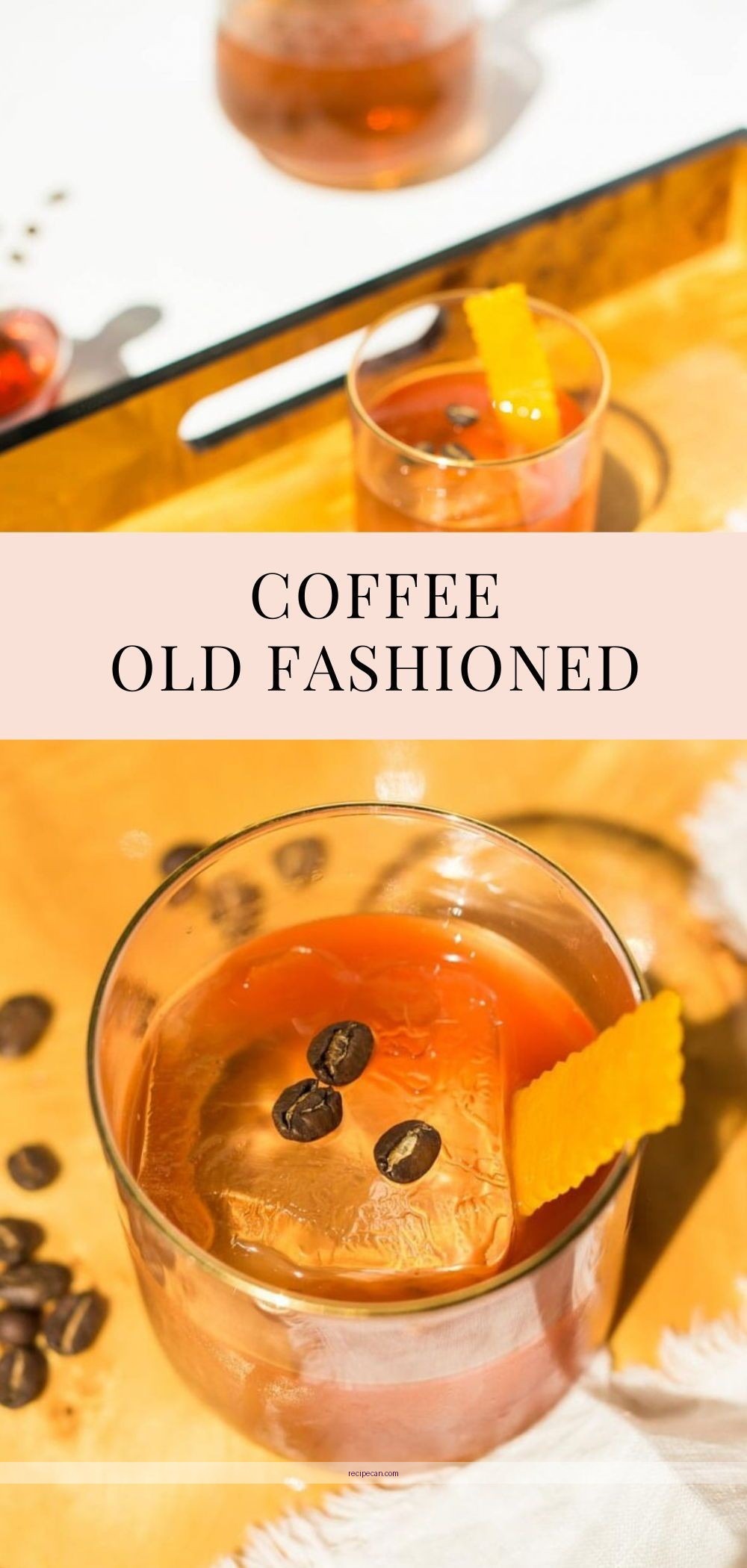 Coffee Old Fashioned Recipe Preparation Steps Expert Crafting Coffee Old - coffee old fashioned recipe