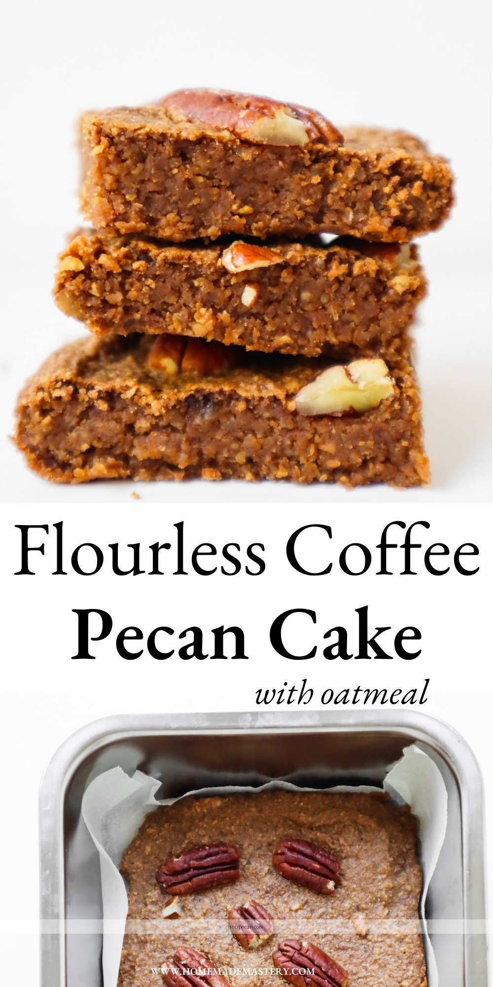 Coffee Pecan Cake Ingredients Baking Setup Delicious Coffee Pecan Cake - coffee and pecan cake recipe