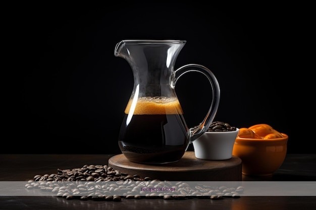 Cold Brew Coffee Ingredients Coffee Beans Water Pitcher Cold Brew Coffee Recipe - best recipe cold brew coffee