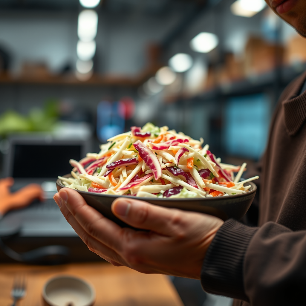 Coleslaw - traditional coleslaw recipe with mayonnaise