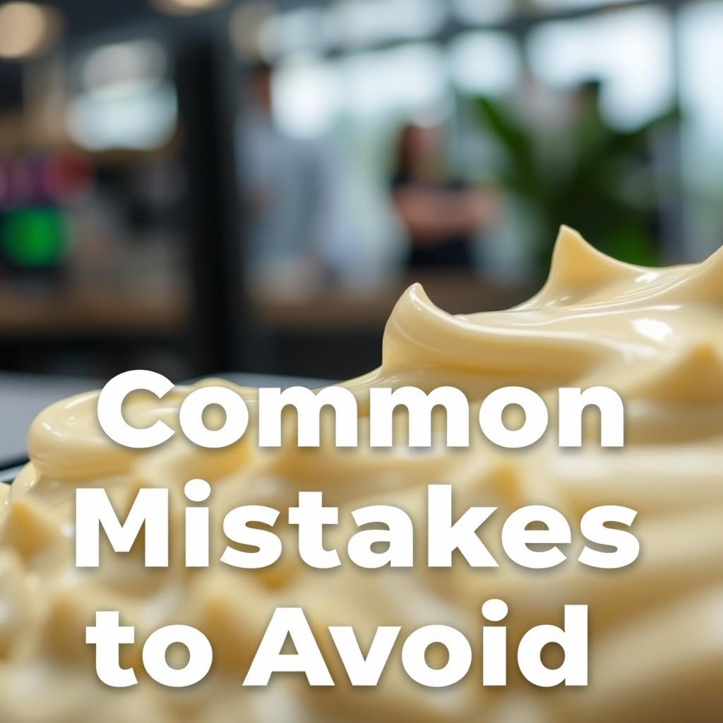Common Mistakes - best mayonnaise recipe