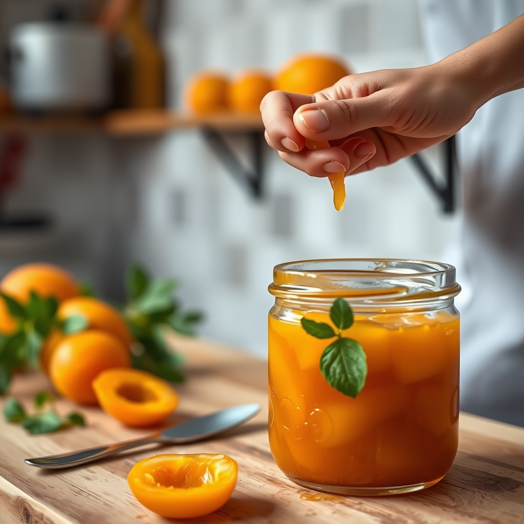 Common Mistakes - recipe for apricot jam