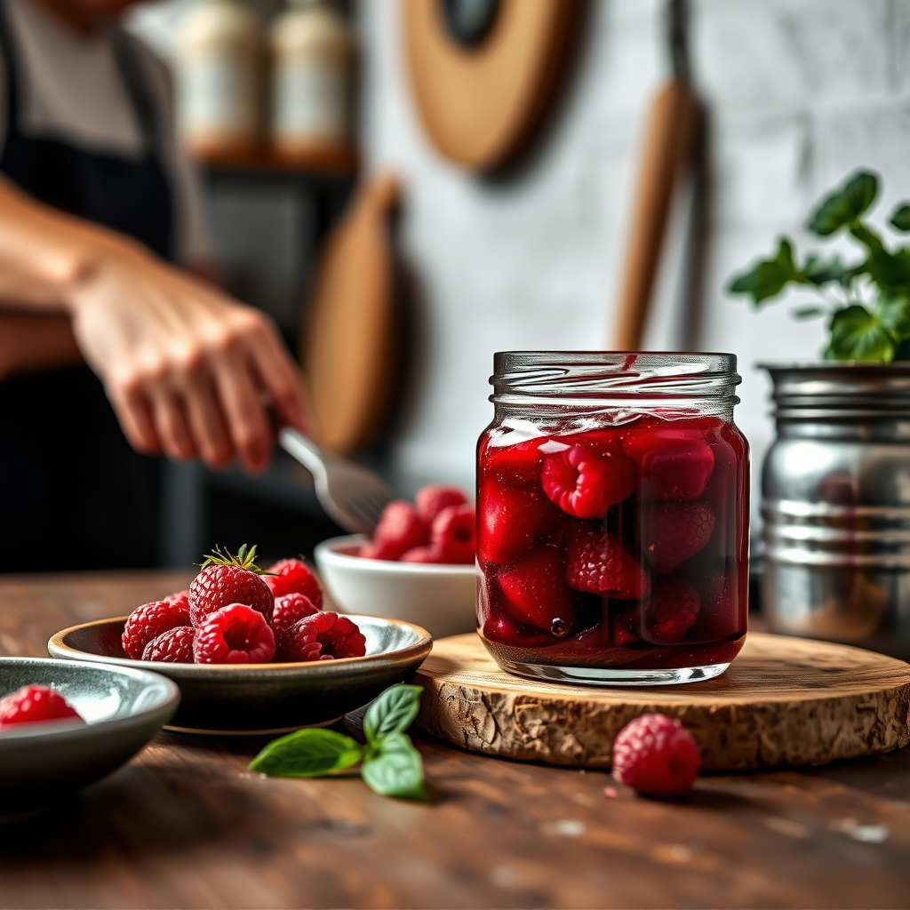 Common Mistakes - recipe for raspberry jam with pectin