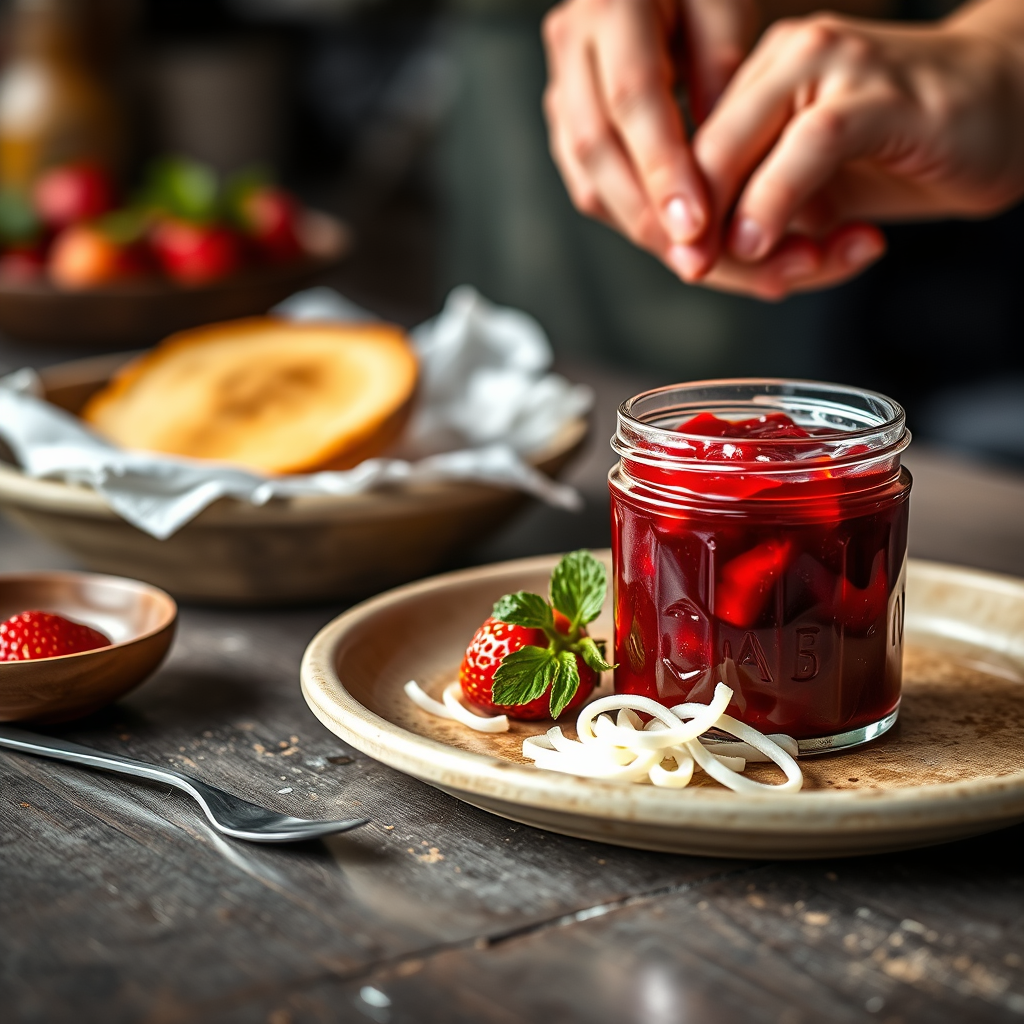 Common Mistakes - recipe for strawberry jam with less sugar
