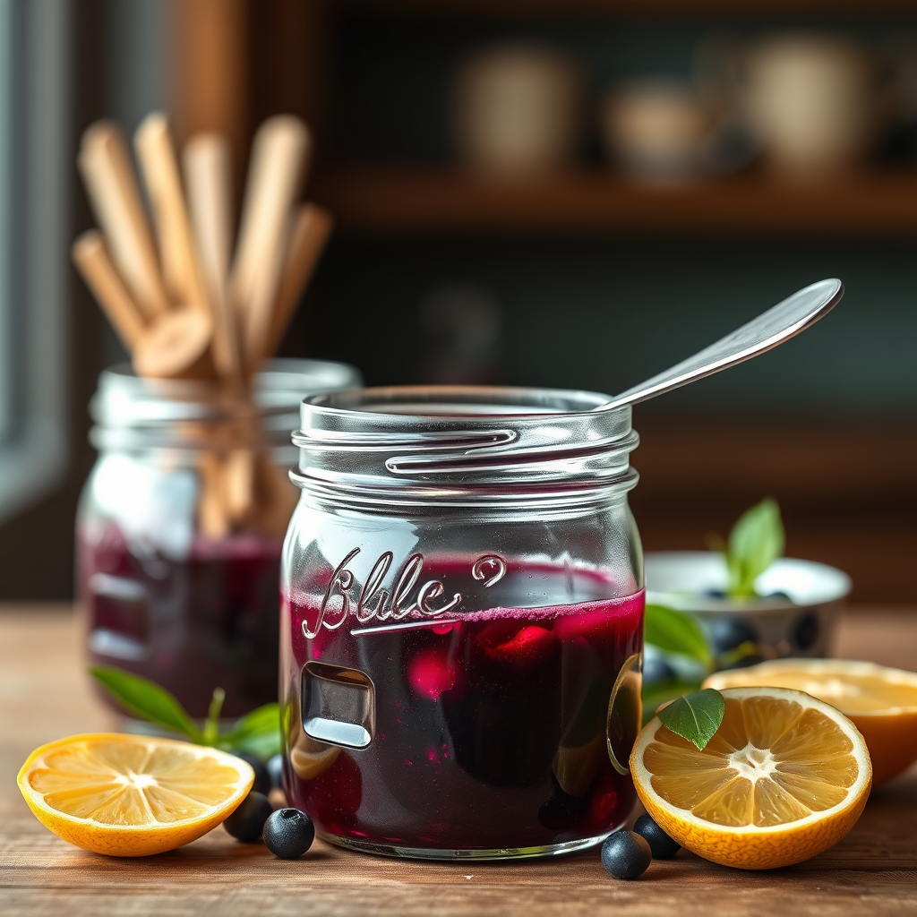 Common Mistakes - recipe for elderberry jam or jelly